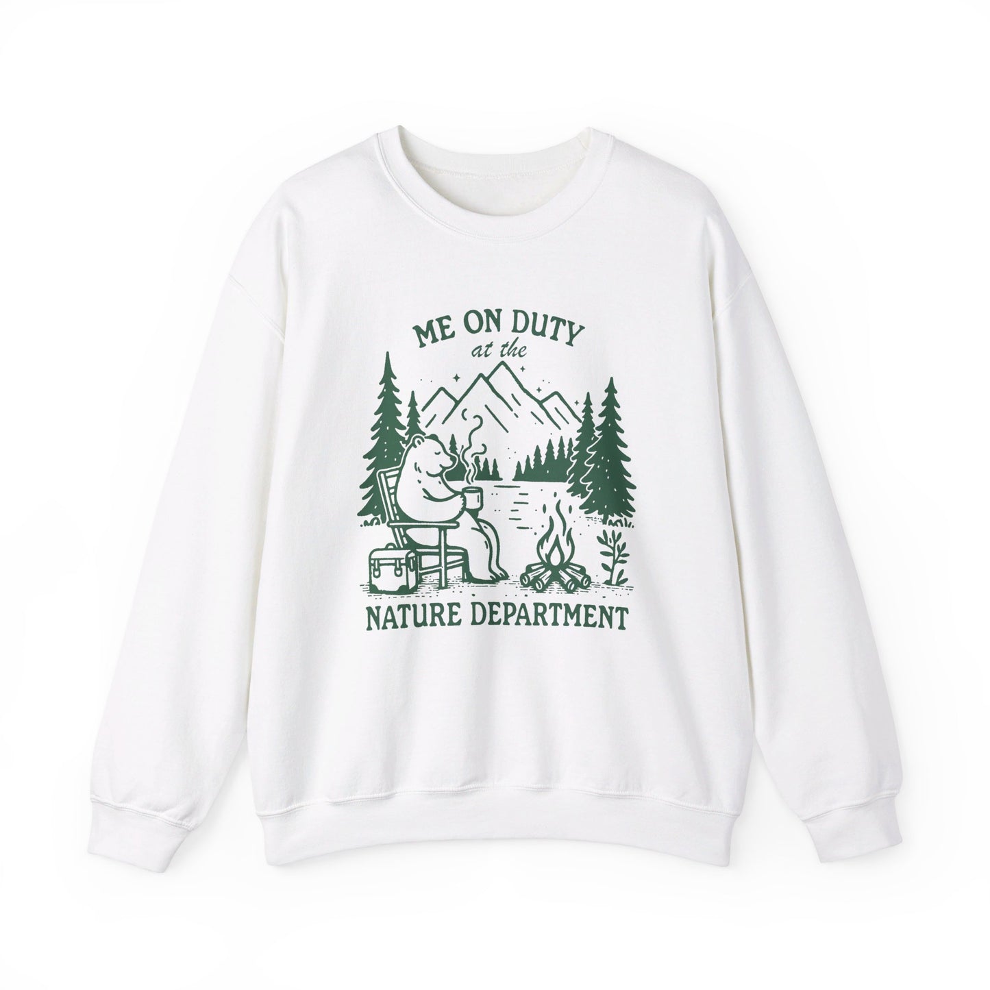 On Duty Nature Department Unisex Heavy Blend™ Crewneck Sweatshirt