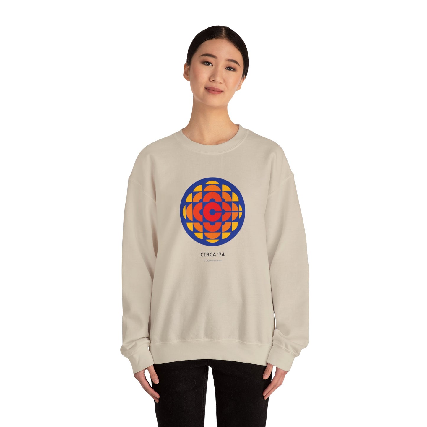 CBC 1974 Retro Logo Unisex Heavy Blend™ Crewneck Sweatshirt