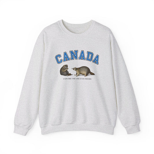 Canada Raccoon Unisex Heavy Blend™ Crewneck Sweatshirt