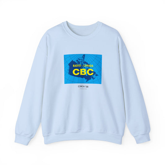 CBC 1958 Buterfly Retro Logo Unisex Heavy Blend™ Crewneck Sweatshirt