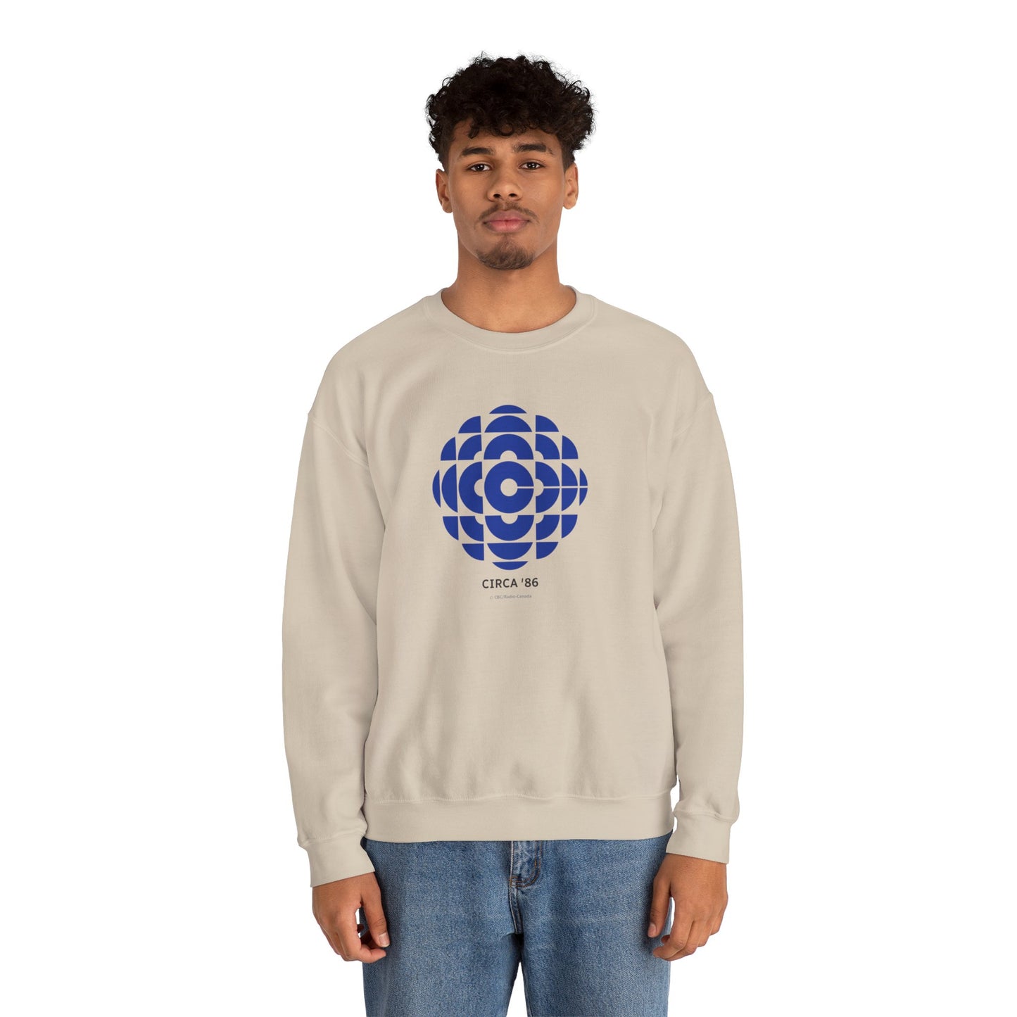 CBC 1986 Retro Logo Unisex Heavy Blend™ Crewneck Sweatshirt