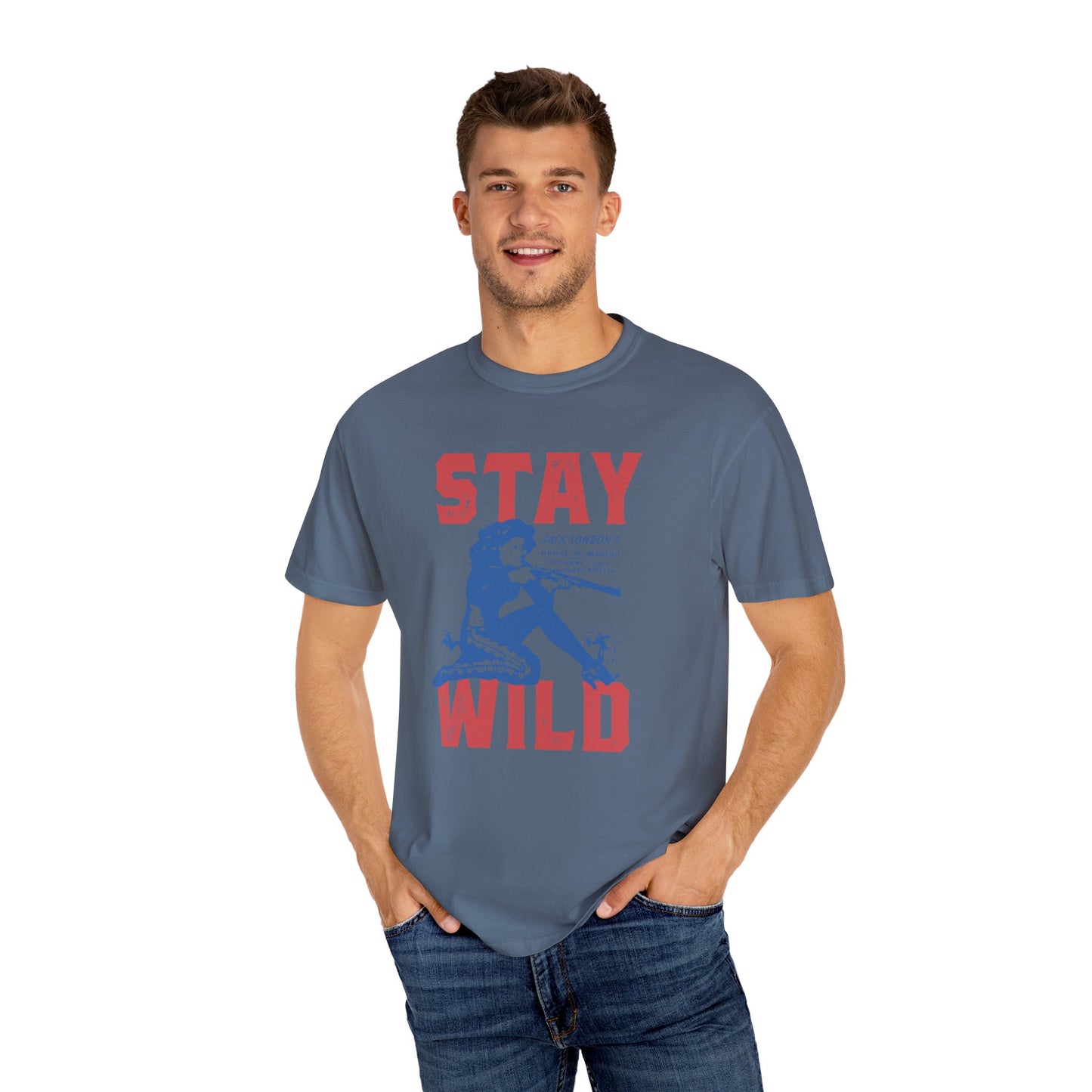 Stat Wild Unisex Garment-Dyed T-shirt