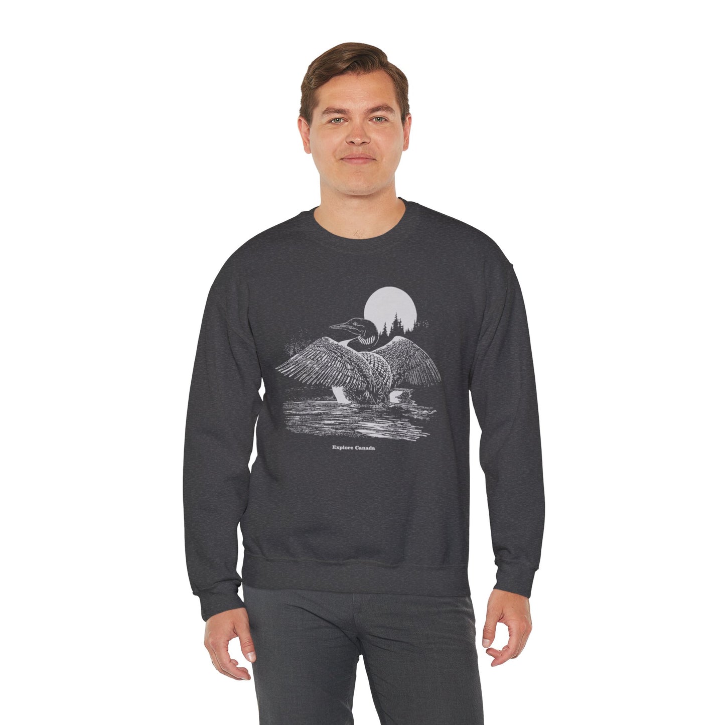 Canada Loon Unisex Heavy Blend™ Crewneck Sweatshirt