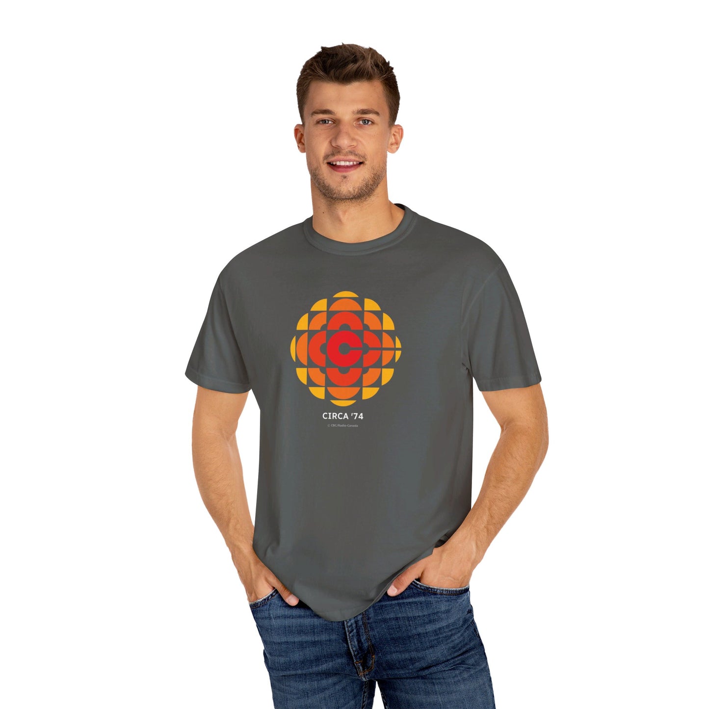 CBC 1974 Logo Unisex Garment-Dyed T-shirt