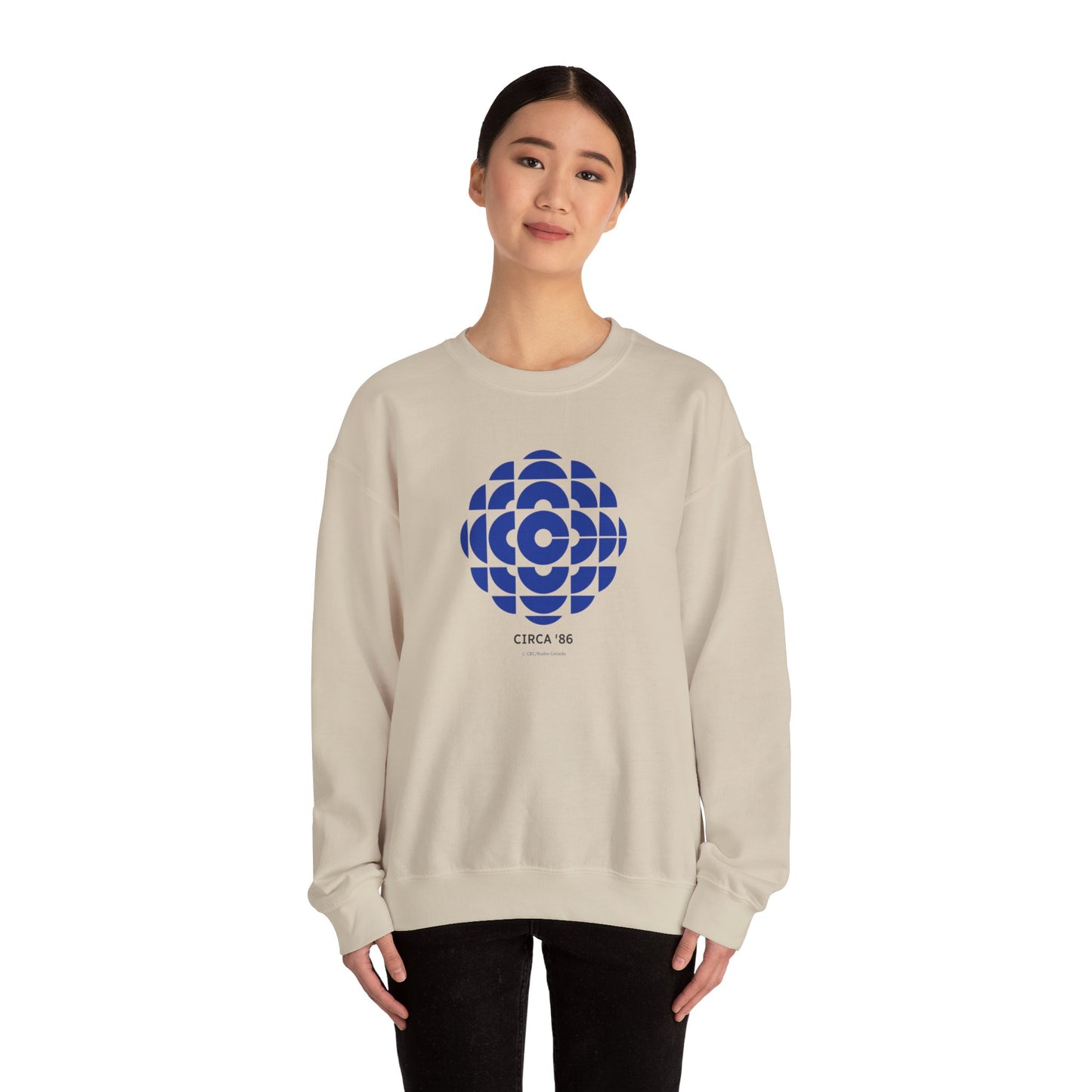 CBC 1986 Retro Logo Unisex Heavy Blend™ Crewneck Sweatshirt