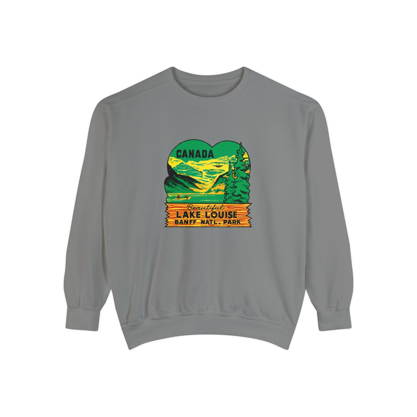 Canada Lake Louise Unisex Garment-Dyed Sweatshirt