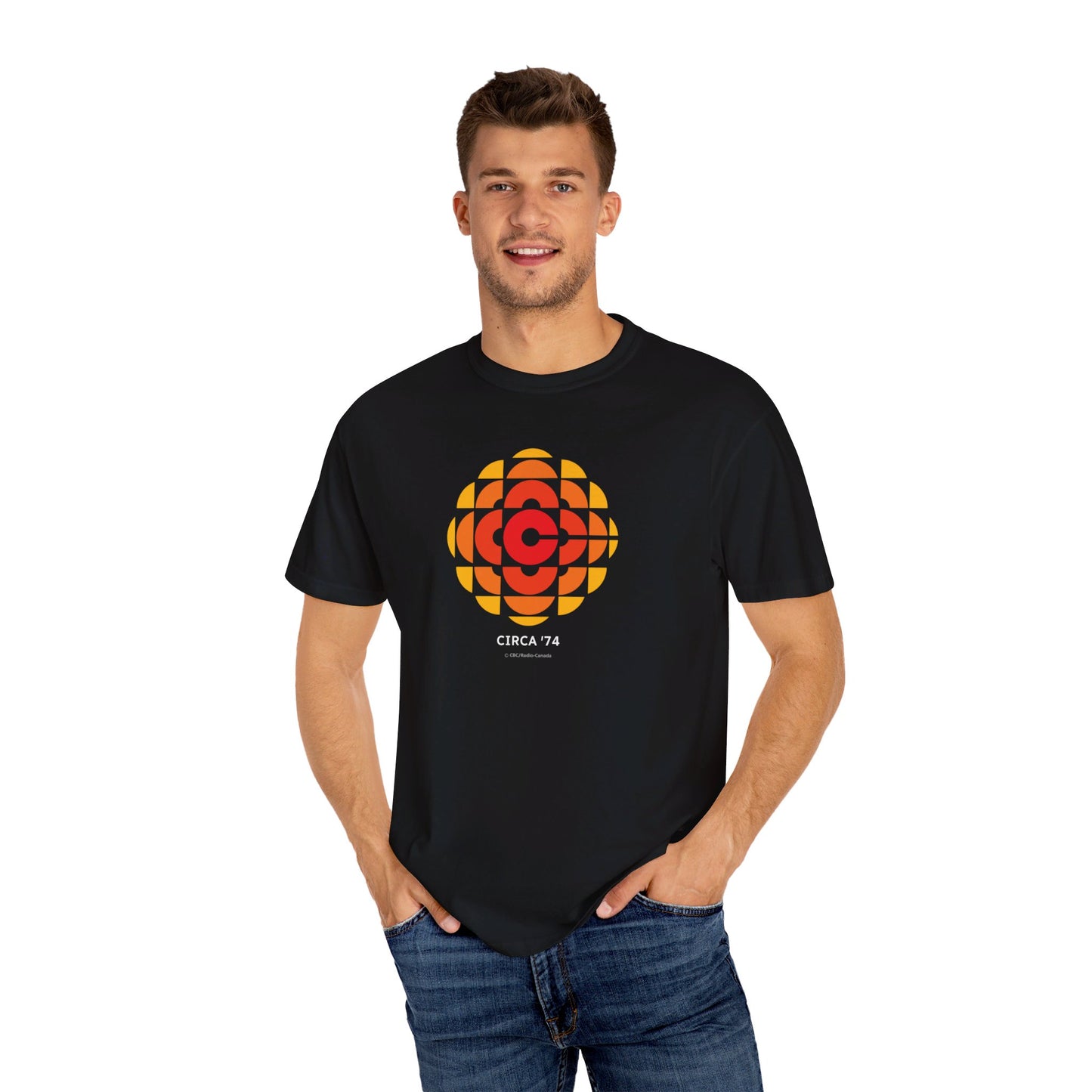 CBC 1974 Logo Unisex Garment-Dyed T-shirt