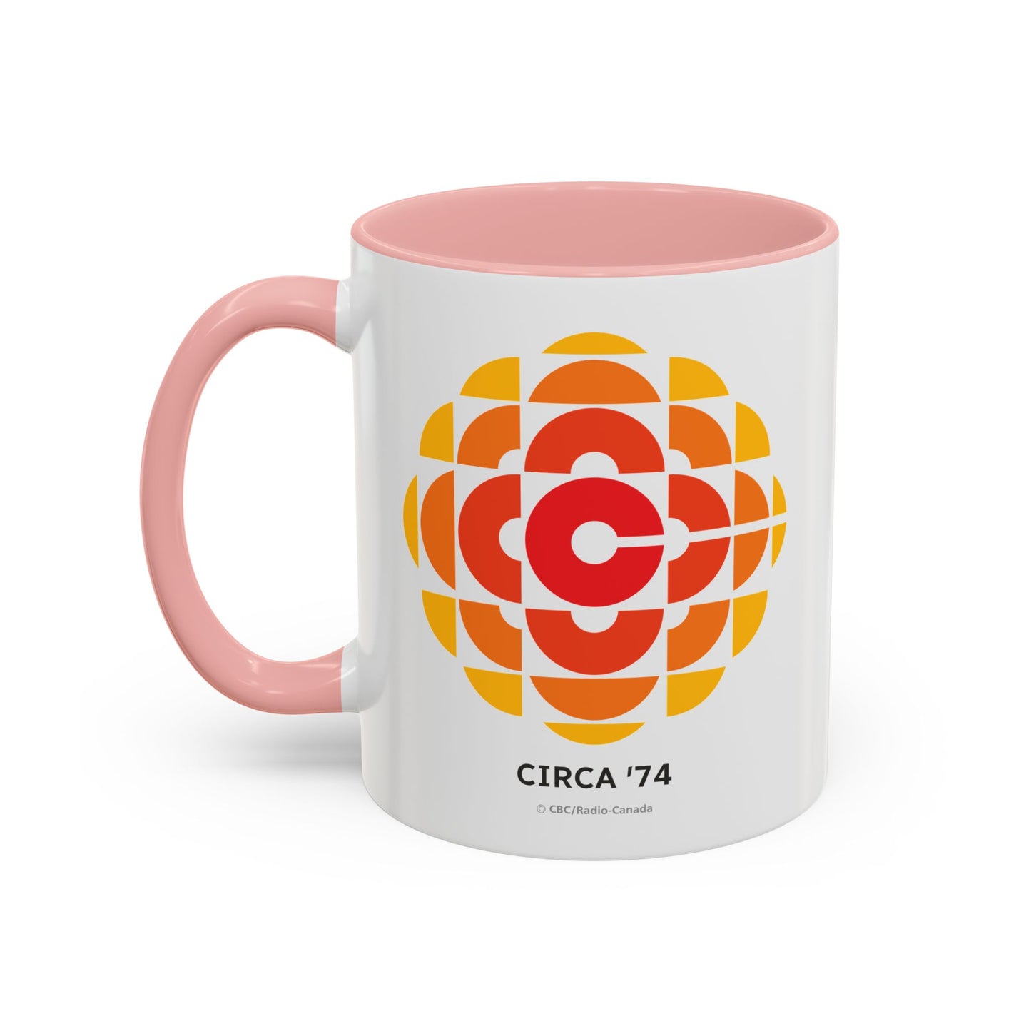 CBC 1974 Logo Accent Coffee Mug (11, 15oz)