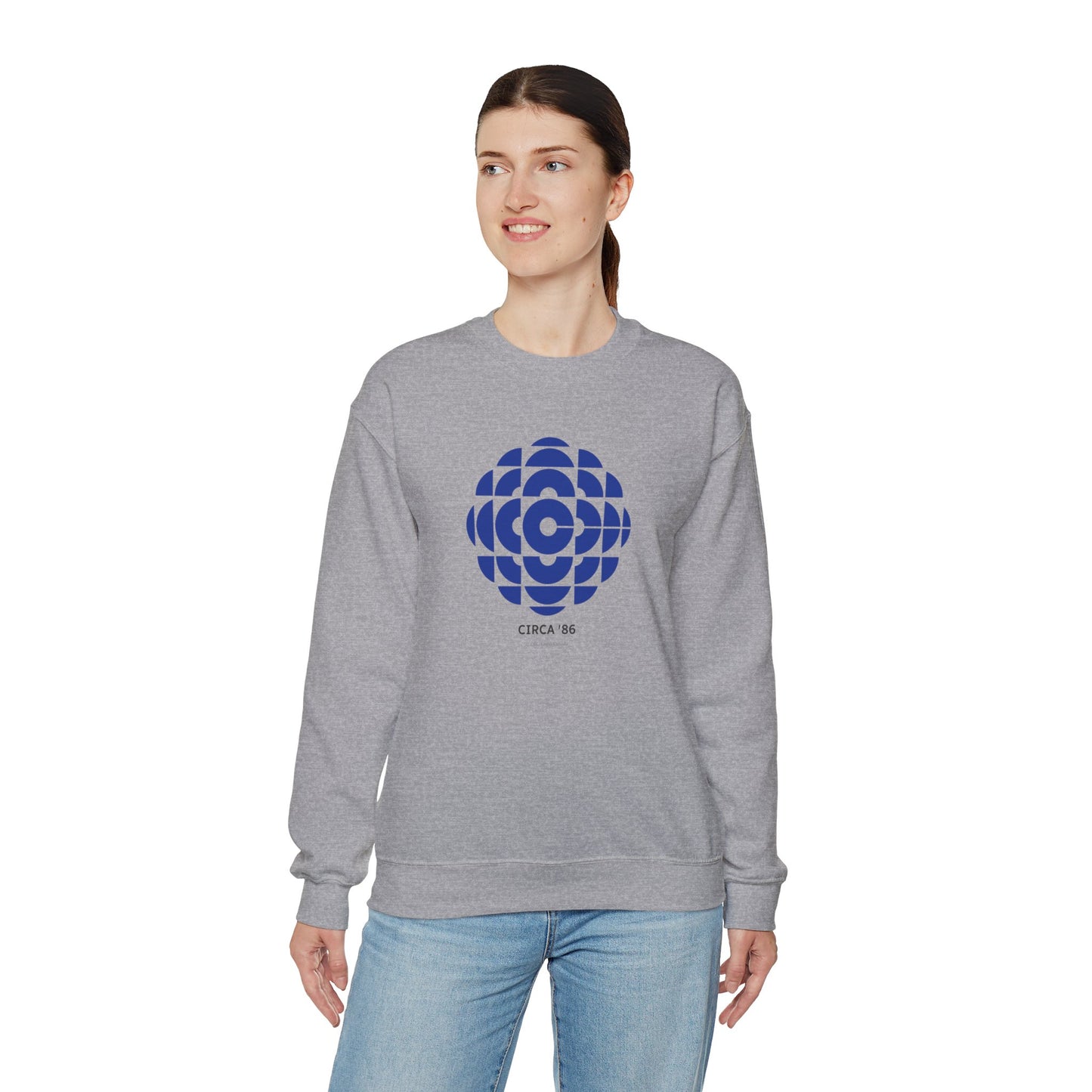 CBC 1986 Retro Logo Unisex Heavy Blend™ Crewneck Sweatshirt