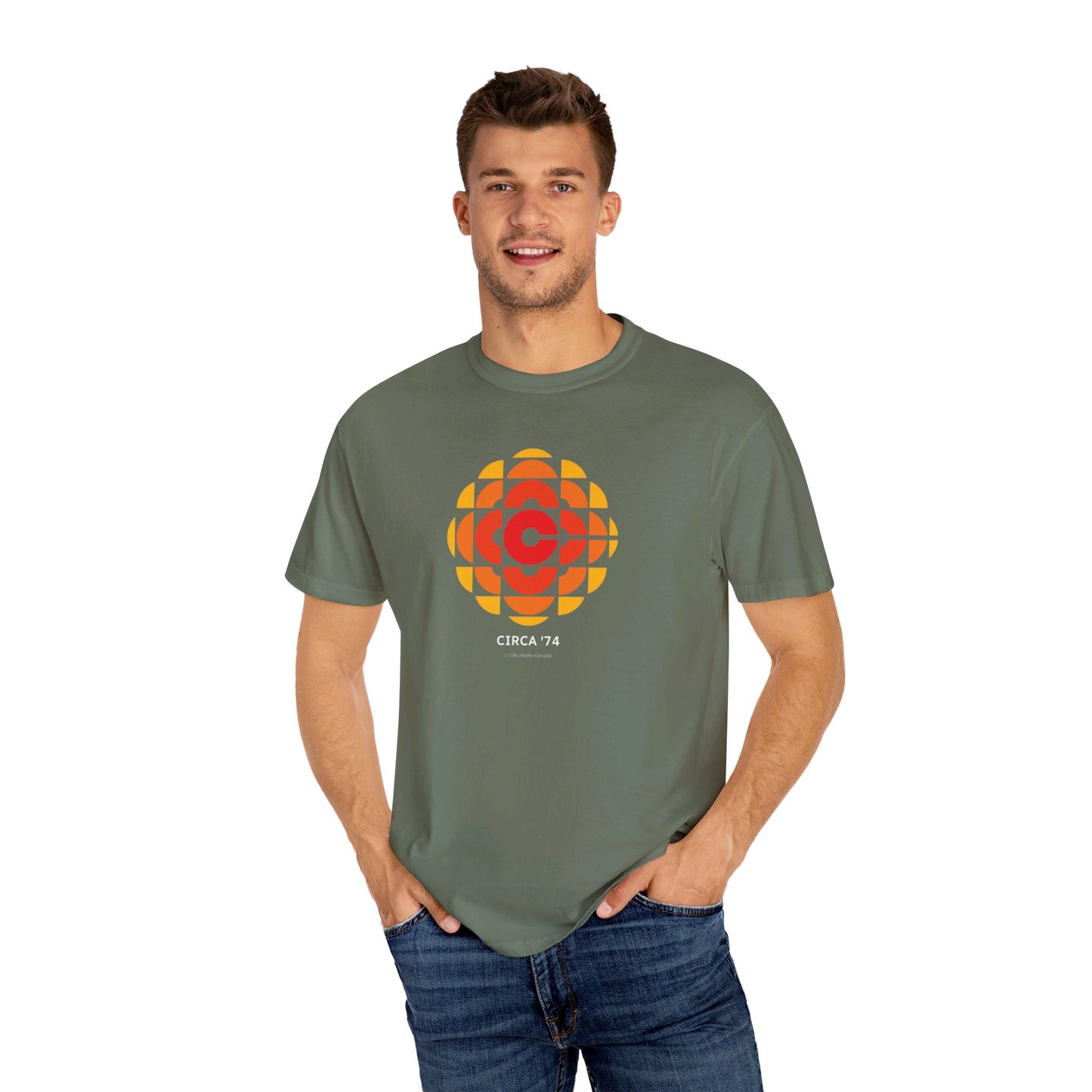 CBC 1974 Logo Unisex Garment-Dyed T-shirt