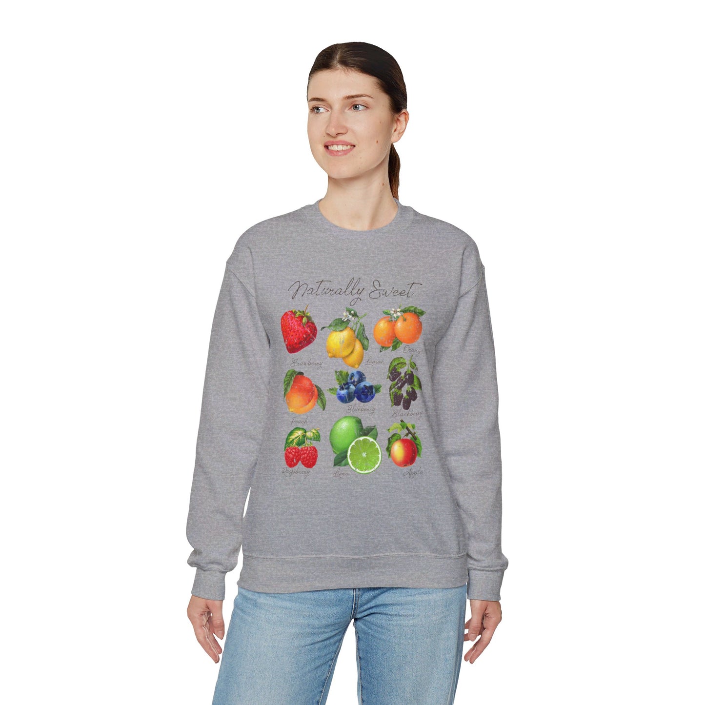 Sweet Fruit Unisex Heavy Blend™ Crewneck Sweatshirt