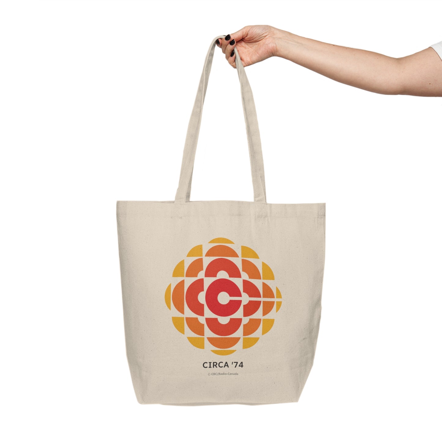 CBC 1974 LogoCanvas Shopping Tote