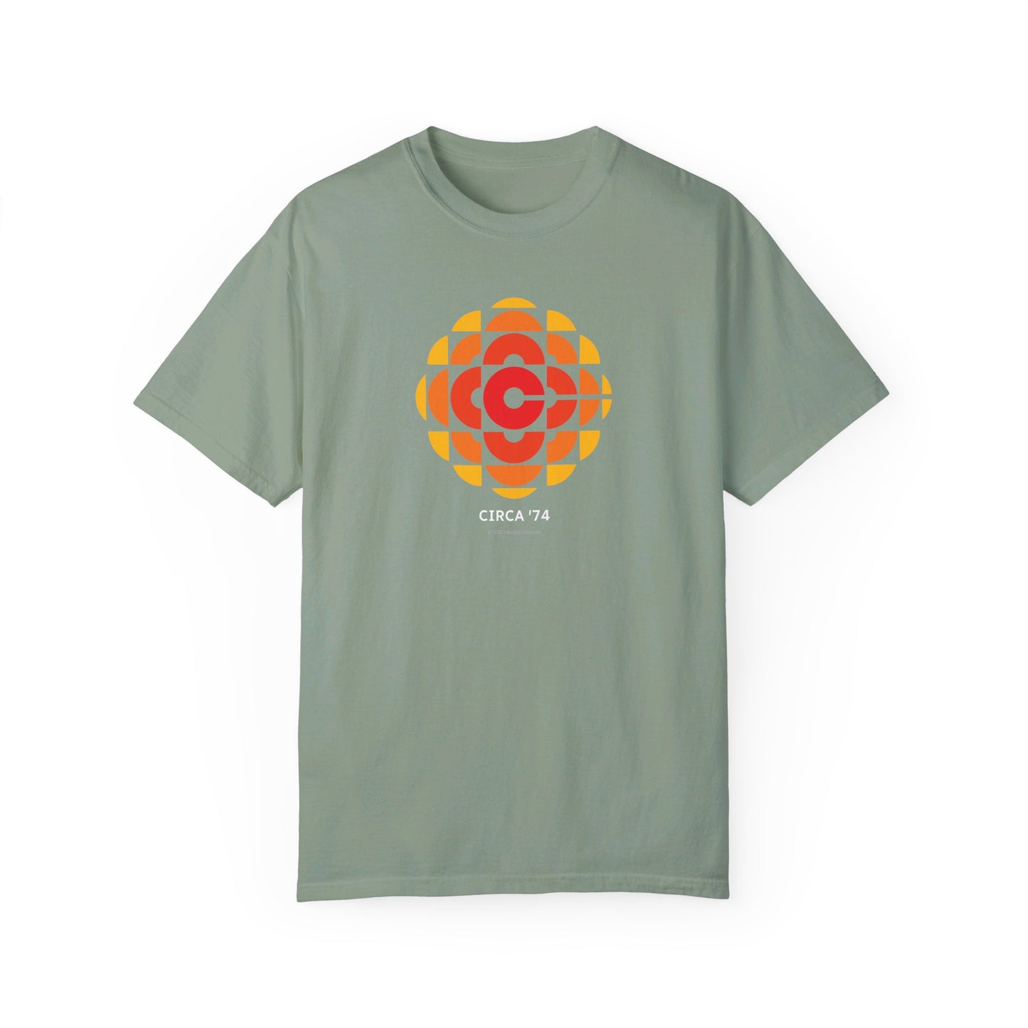 CBC 1974 Logo Unisex Garment-Dyed T-shirt