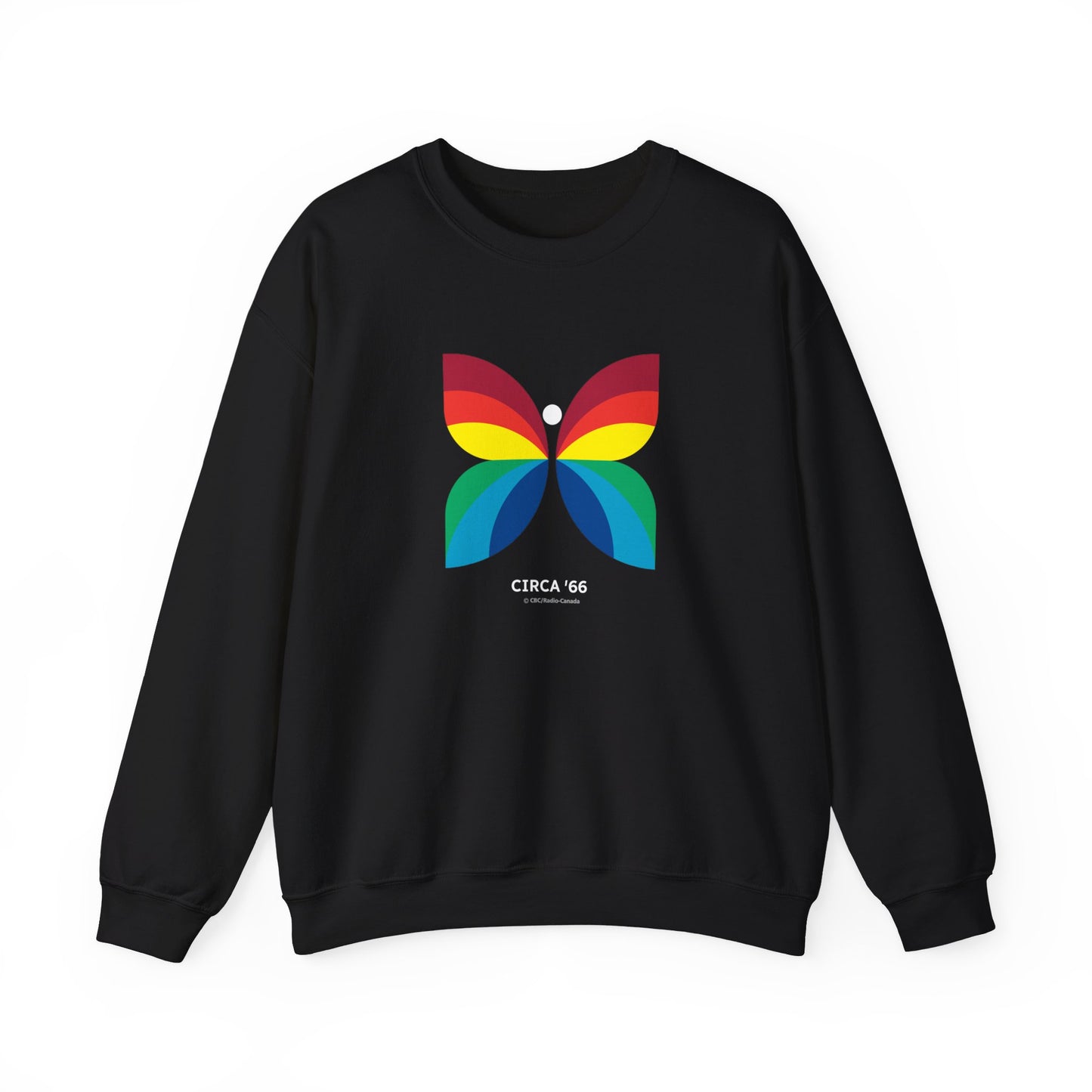 CBC 1966 Butterfly Retro Logo Unisex Heavy Blend™ Crewneck Sweatshirt