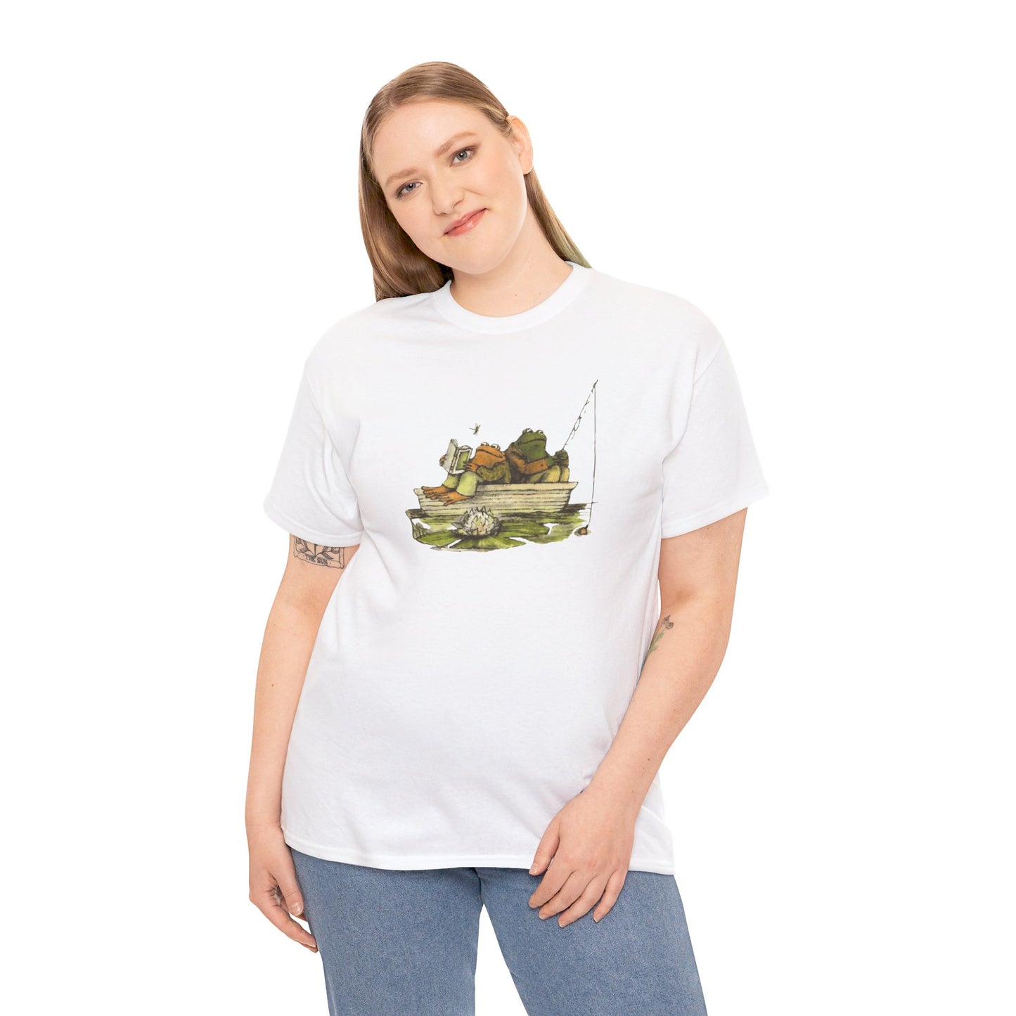 Frog And Toad Unisex Heavy Cotton Tee