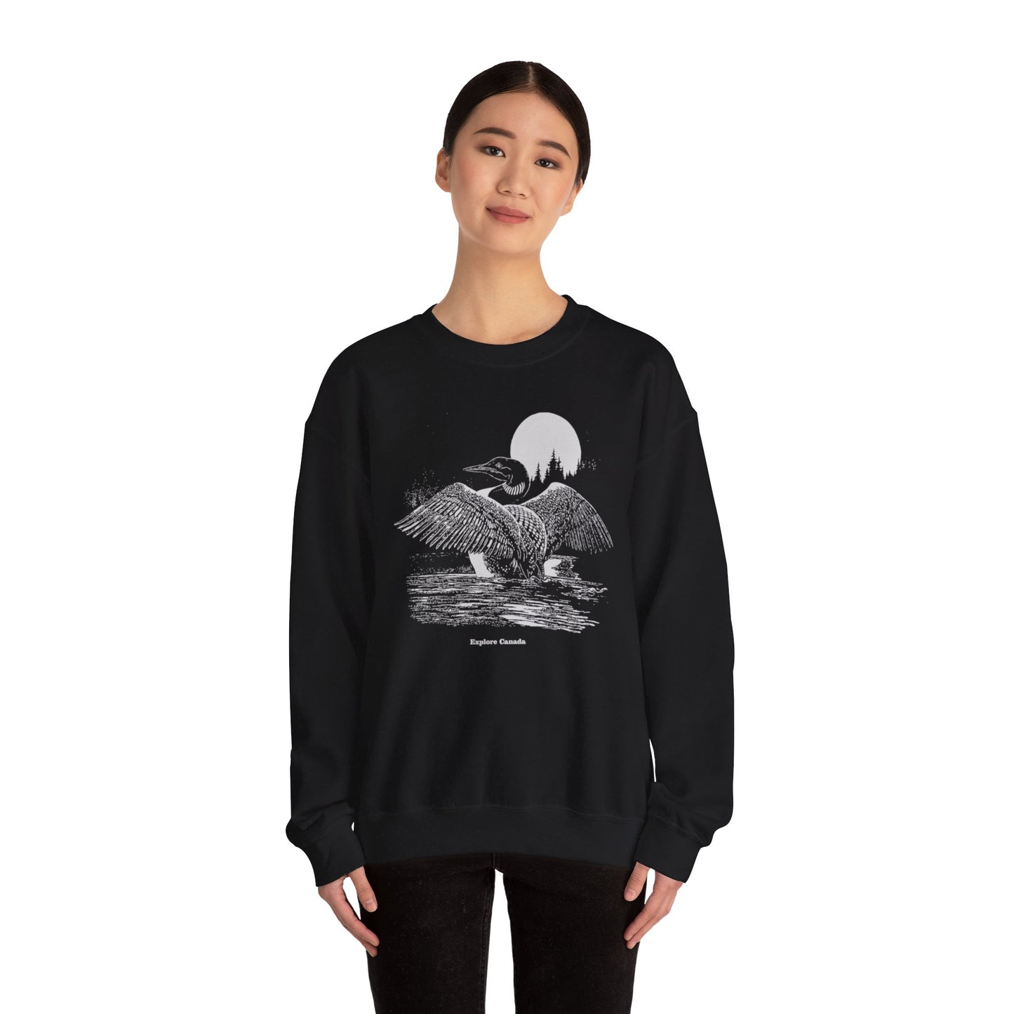 Canada Loon Unisex Heavy Blend™ Crewneck Sweatshirt