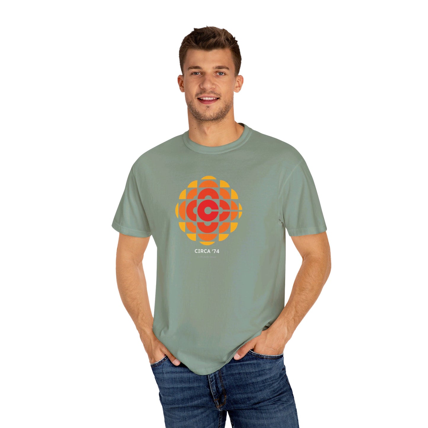 CBC 1974 Logo Unisex Garment-Dyed T-shirt