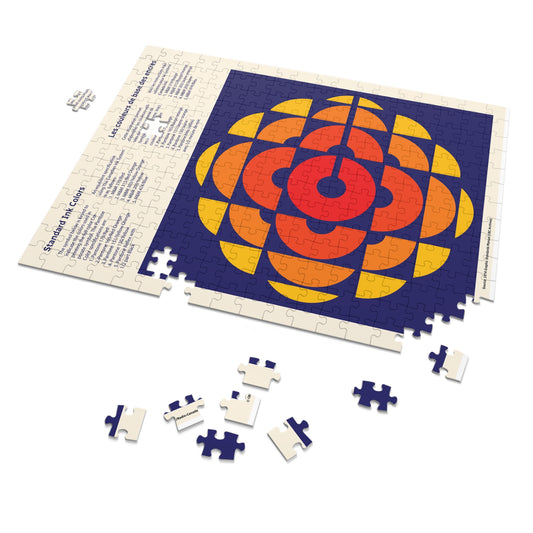 CBC 1974 Retro Logo Design Manual Poster Jigsaw Puzzle (30, 110, 252, 500,1000-Piece)