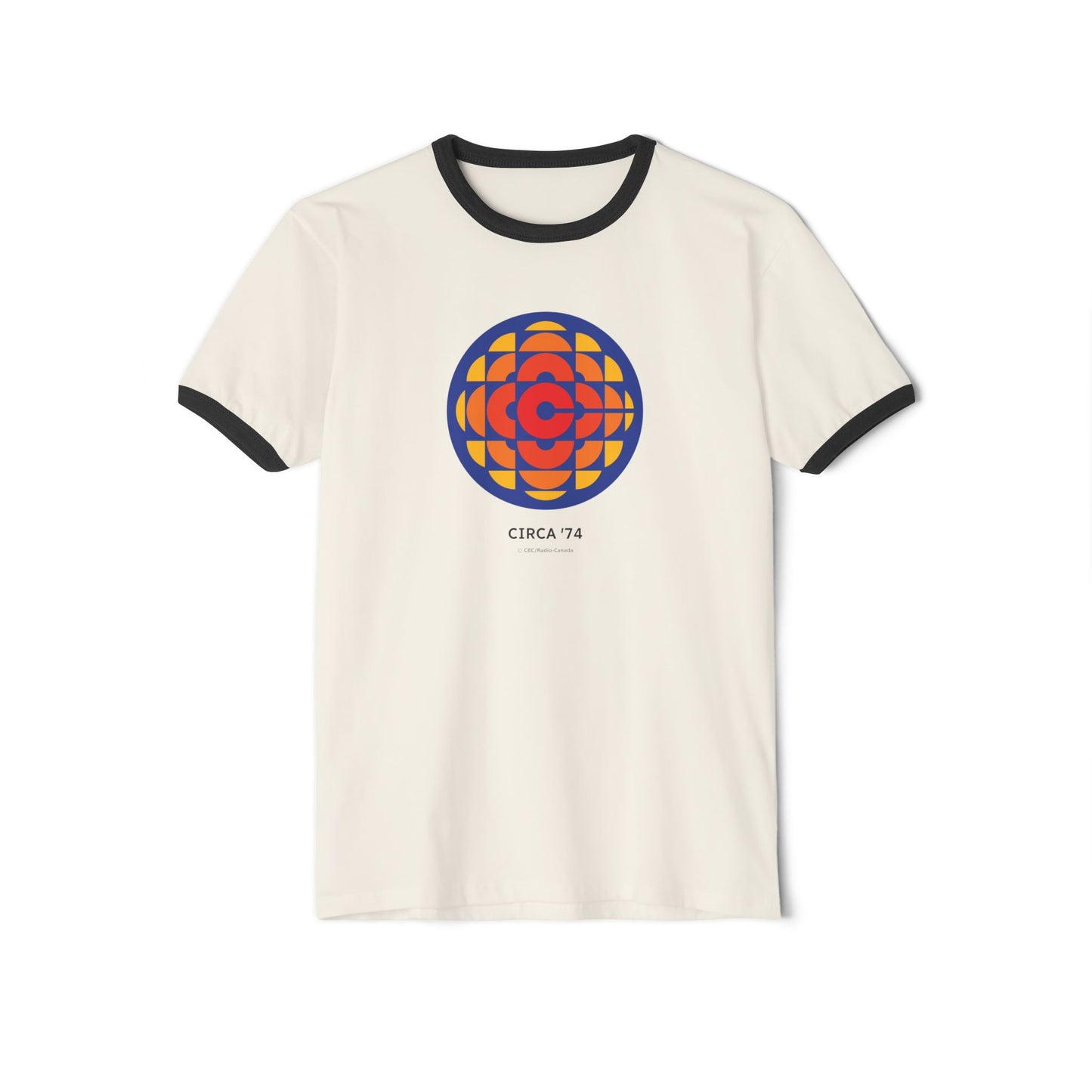 Copy of CBC 1974 Retro Logo Unisex Cotton Ringer T-Shirt