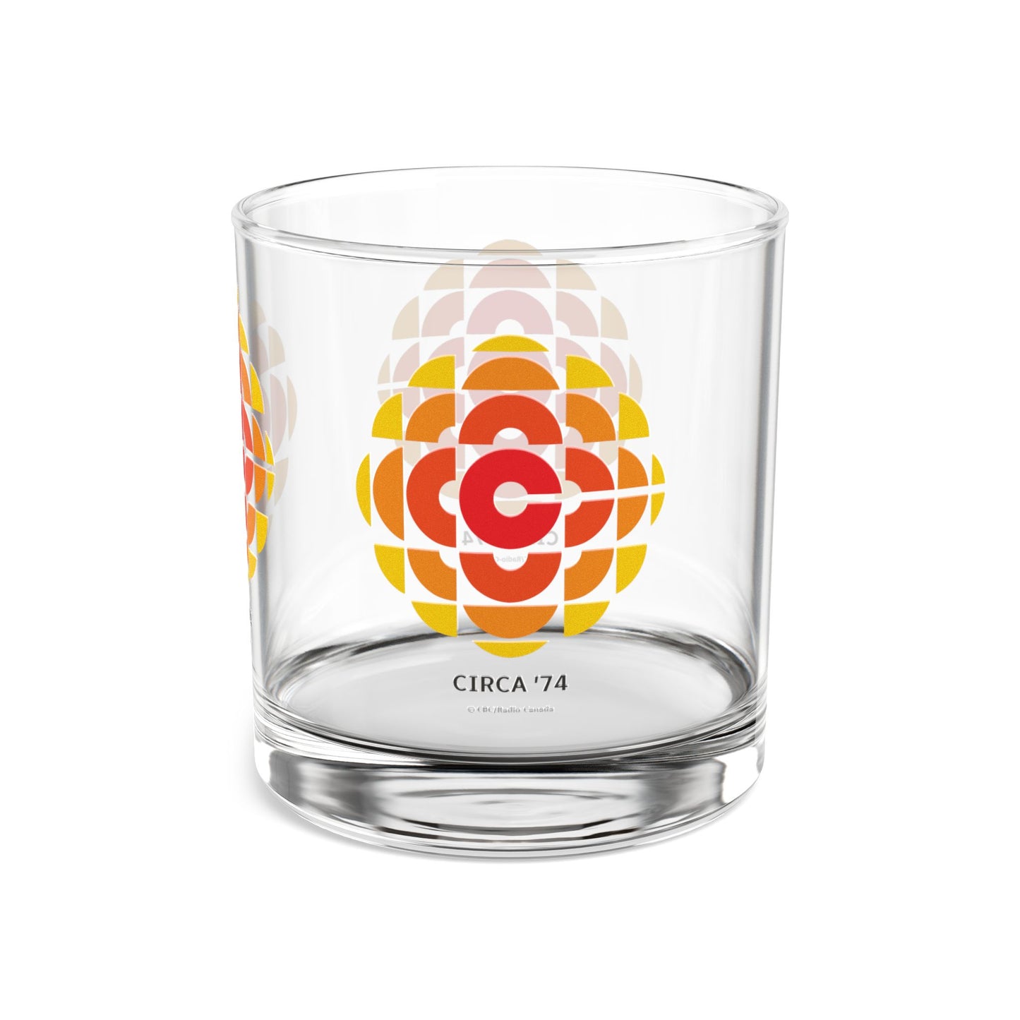 CBC 1974 Logo Rocks Glass, 10oz