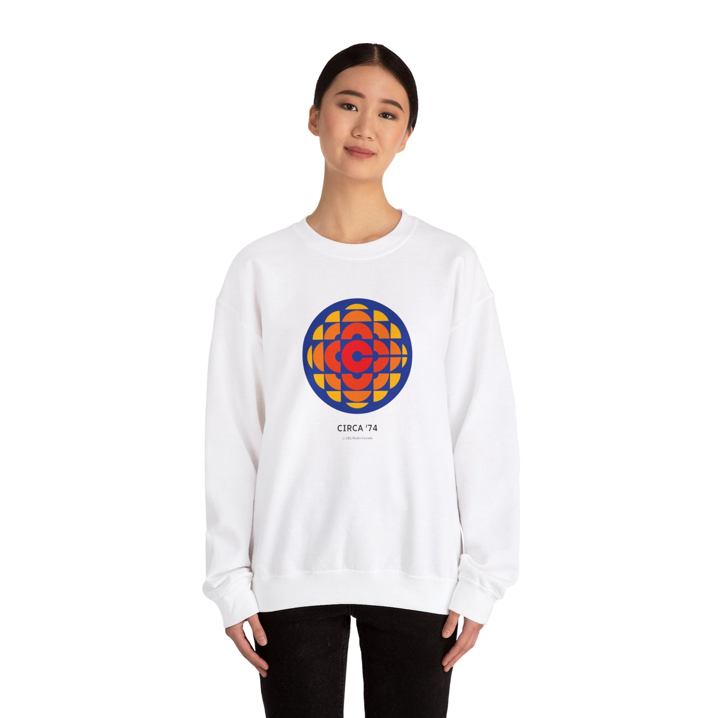 CBC 1974 Retro Logo Unisex Heavy Blend™ Crewneck Sweatshirt