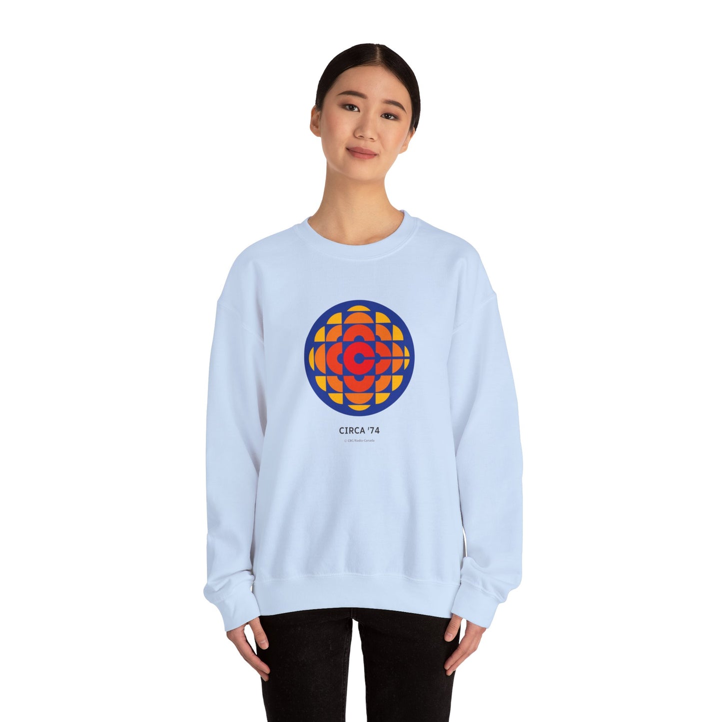 CBC 1974 Retro Logo Unisex Heavy Blend™ Crewneck Sweatshirt