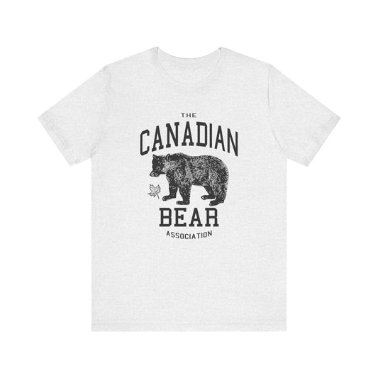 Canadian Bear Unisex Jersey Short Sleeve Tee