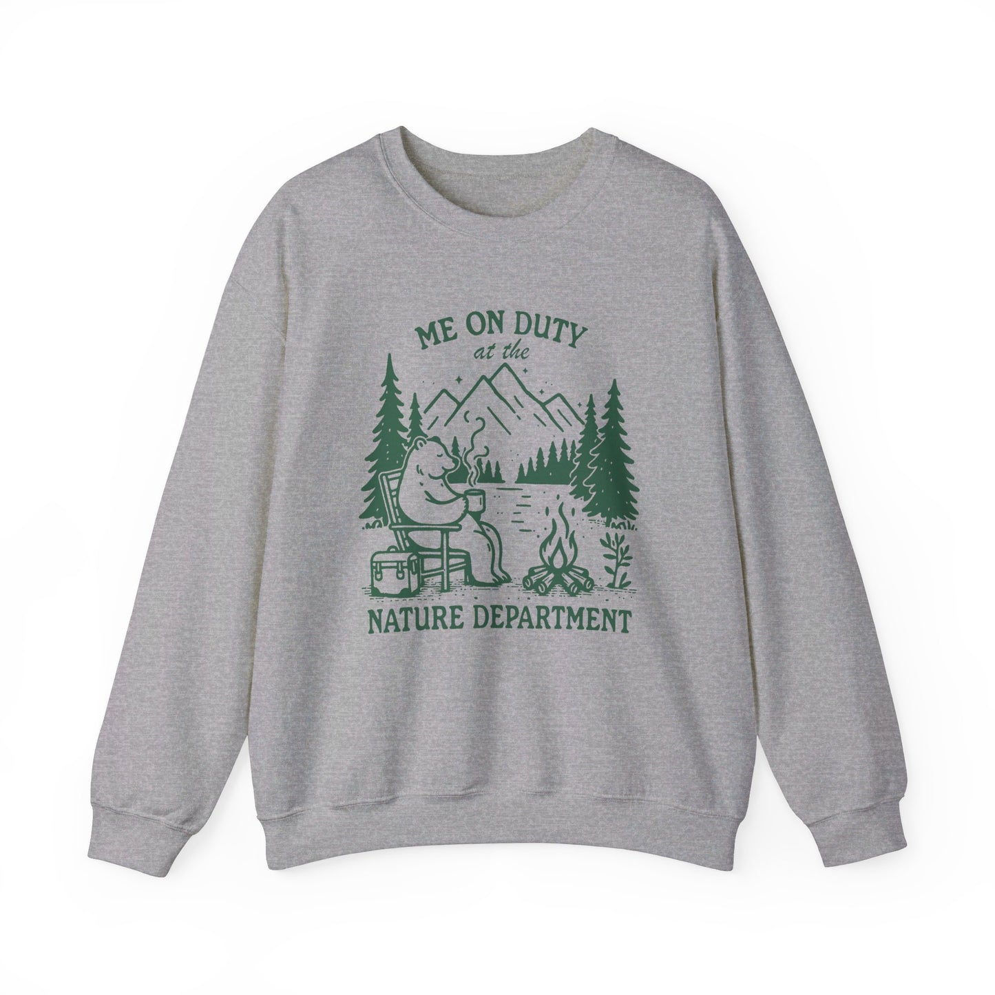 On Duty Nature Department Unisex Heavy Blend™ Crewneck Sweatshirt