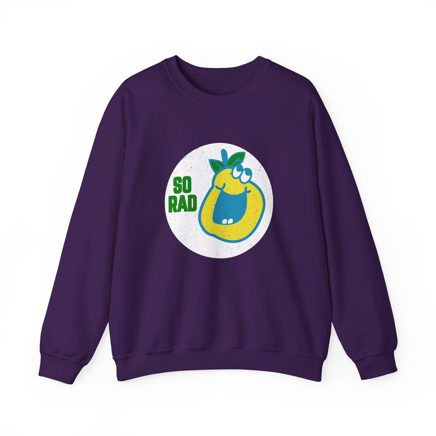 So Rad Retro Charachter Mascot Unisex Heavy Blend™ Crewneck Sweatshirt