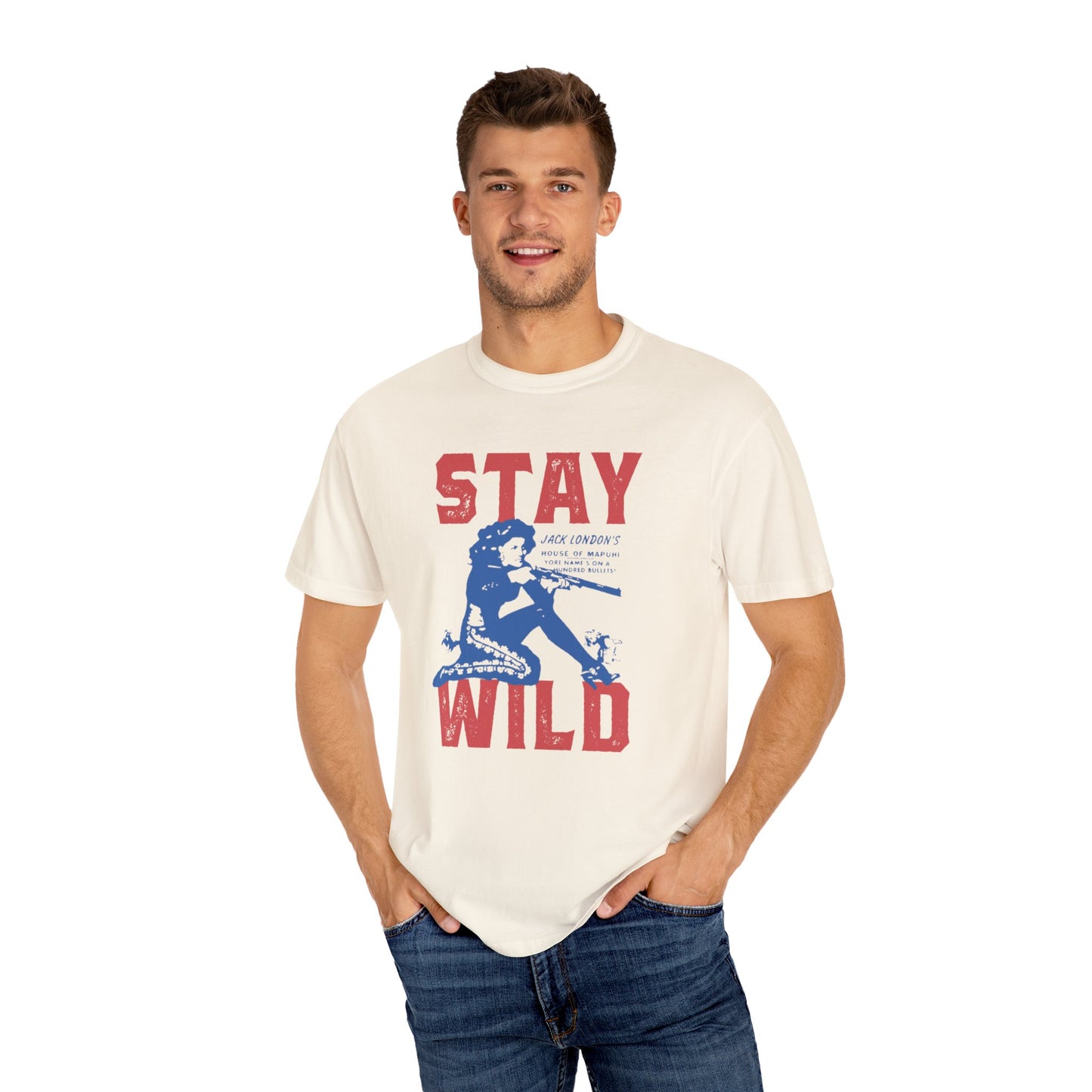 Stat Wild Unisex Garment-Dyed T-shirt