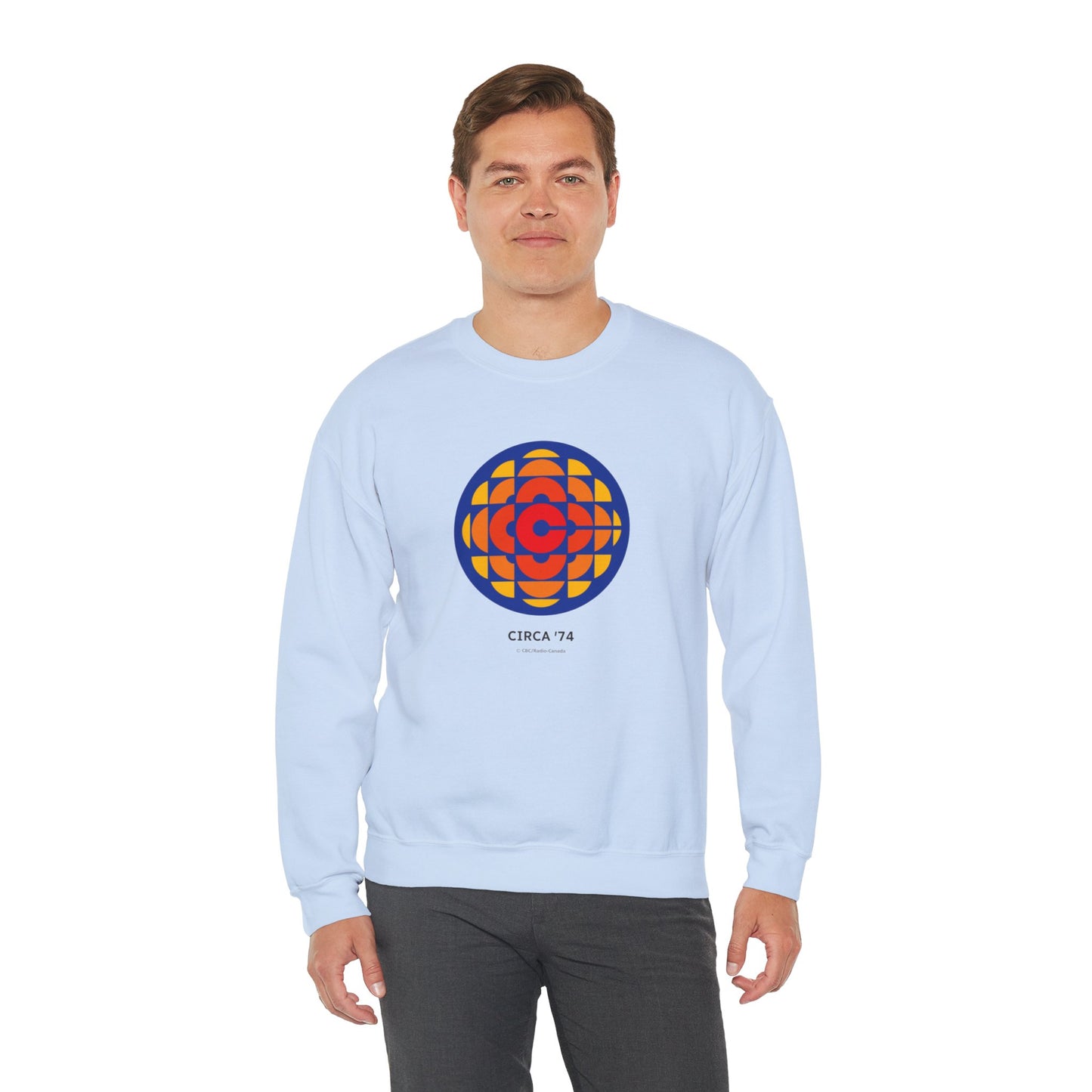 CBC 1974 Retro Logo Unisex Heavy Blend™ Crewneck Sweatshirt