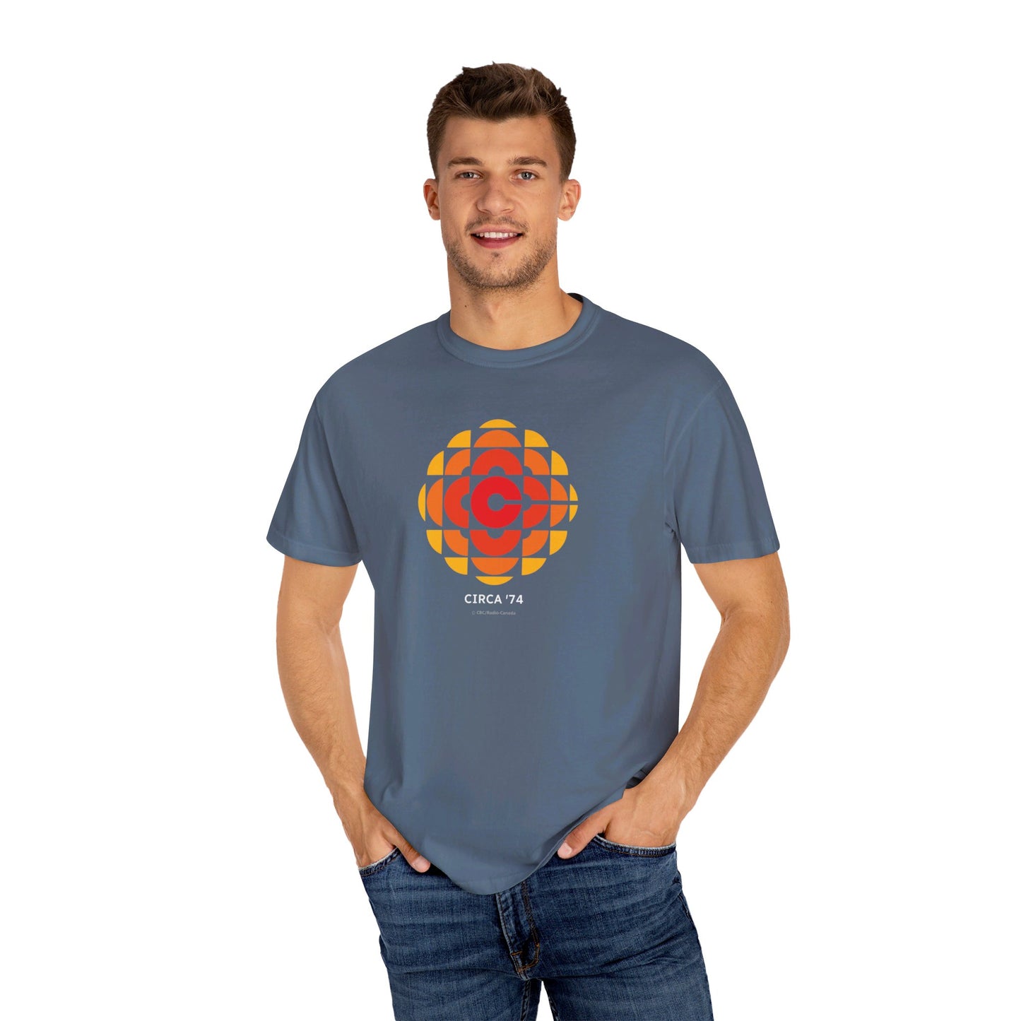 CBC 1974 Logo Unisex Garment-Dyed T-shirt