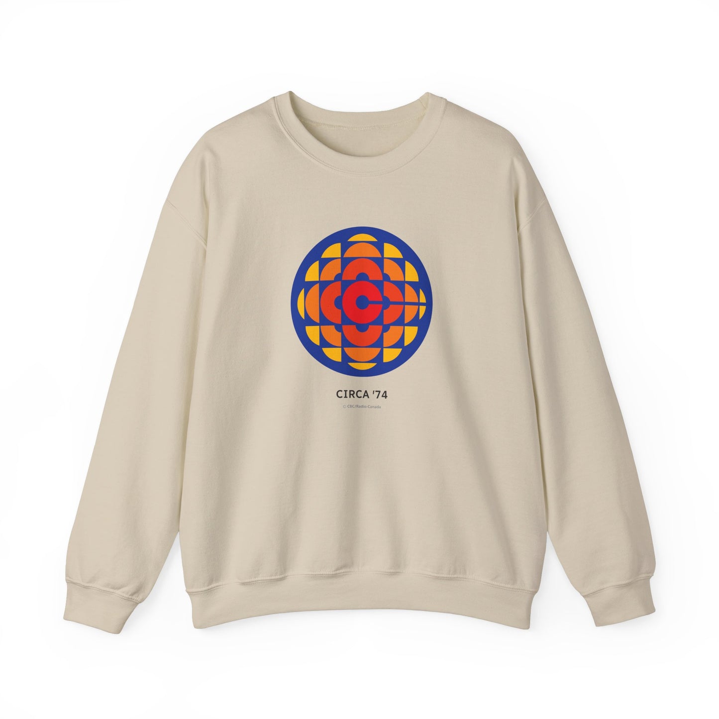 CBC 1974 Retro Logo Unisex Heavy Blend™ Crewneck Sweatshirt