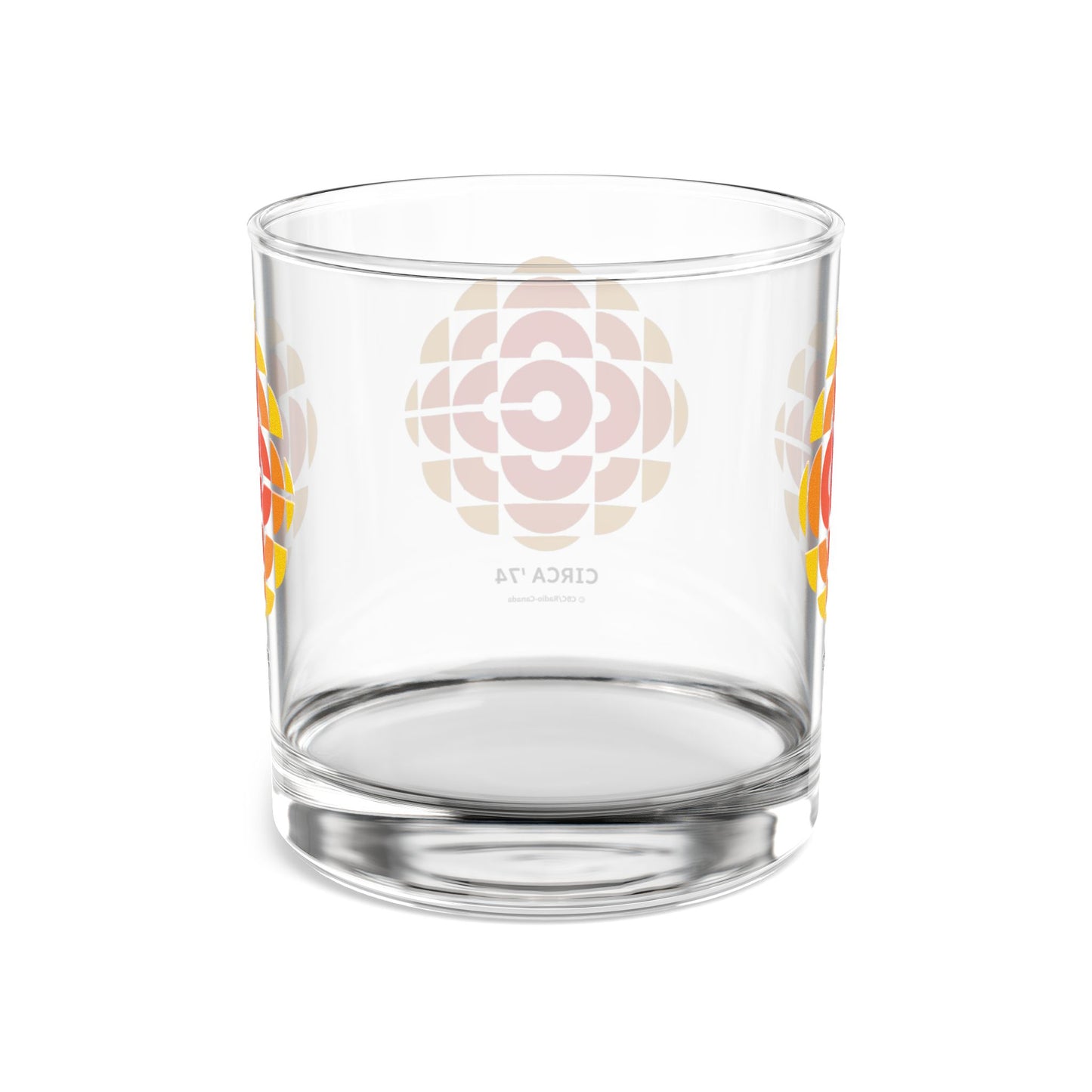 CBC 1974 Logo Rocks Glass, 10oz