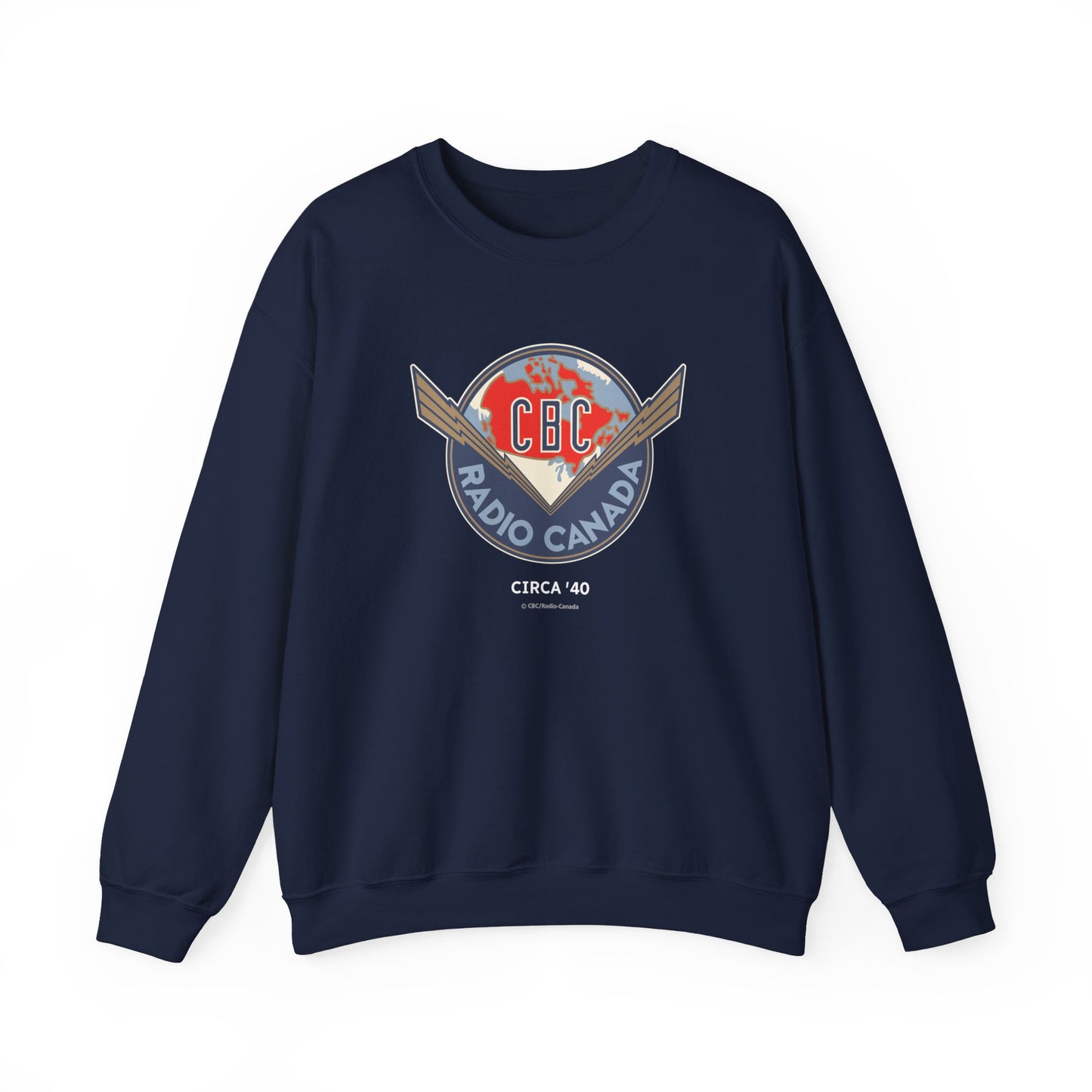 CBC 1940 Retro Logo Unisex Heavy Blend™ Crewneck Sweatshirt