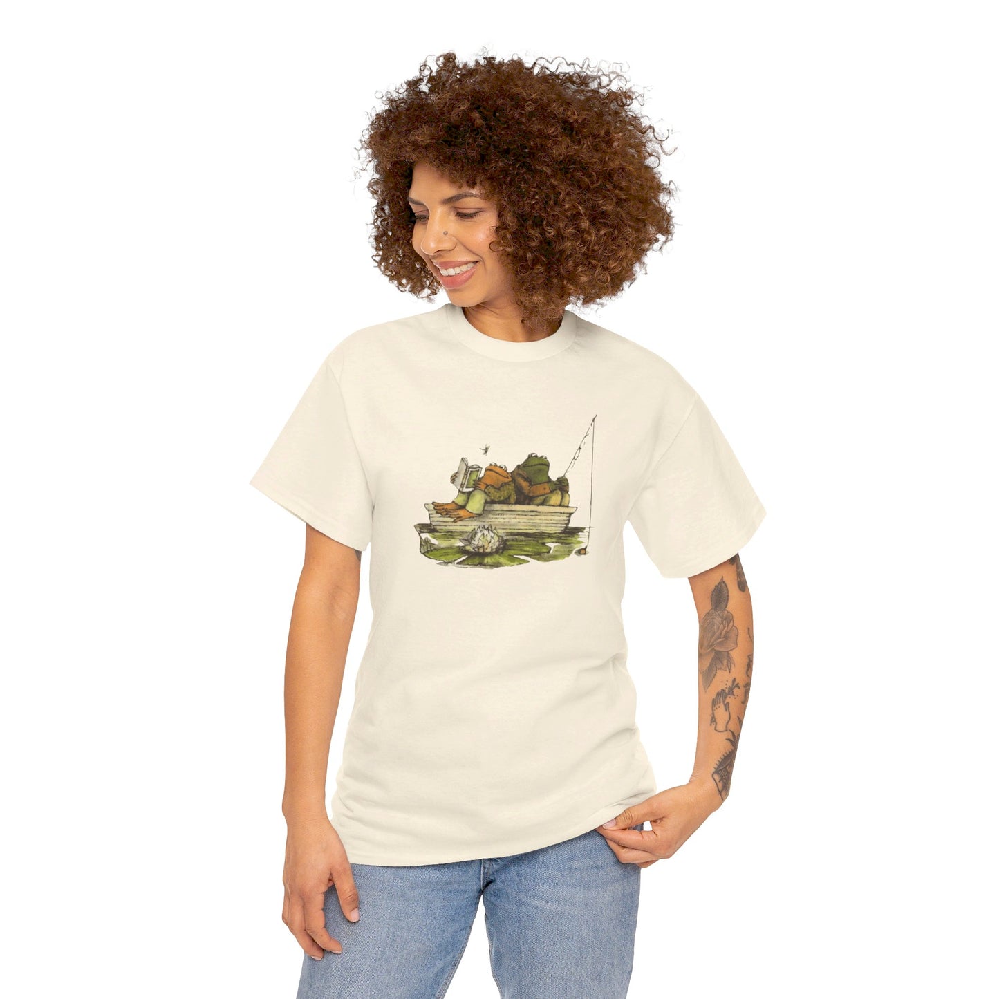 Frog And Toad Unisex Heavy Cotton Tee