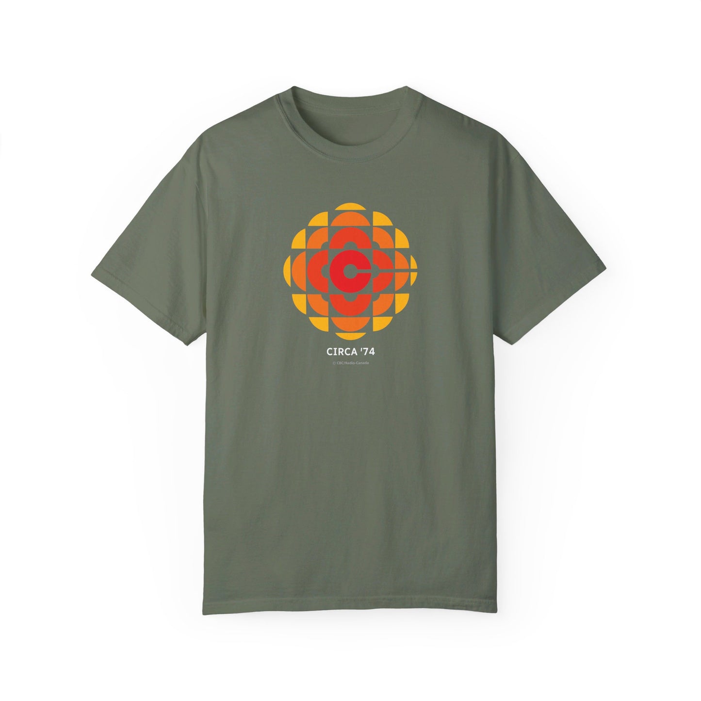 CBC 1974 Logo Unisex Garment-Dyed T-shirt