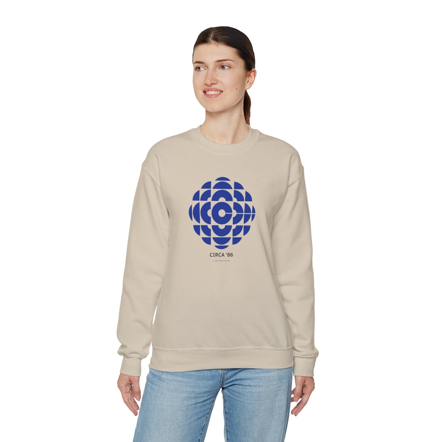 CBC 1986 Retro Logo Unisex Heavy Blend™ Crewneck Sweatshirt