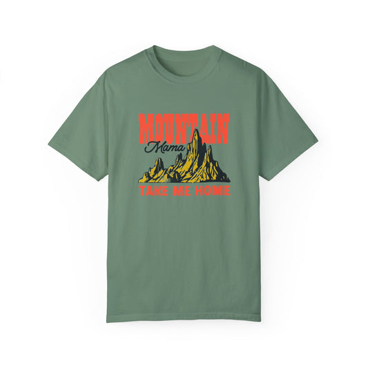 Mountain Mama Unisex Garment-Dyed T-shirt