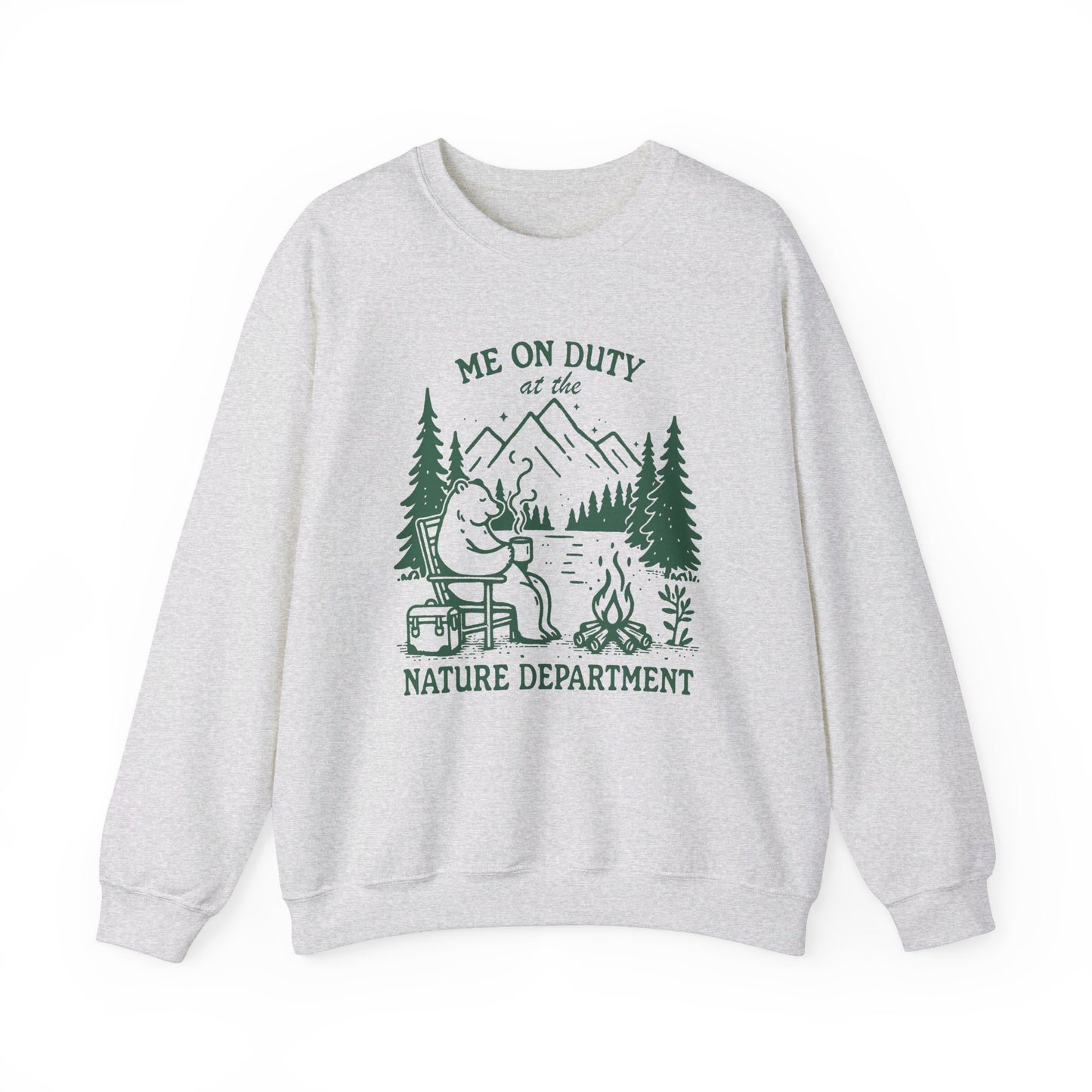 On Duty Nature Department Unisex Heavy Blend™ Crewneck Sweatshirt