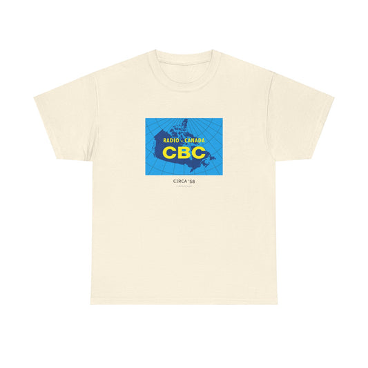 CBC 1958 Retro Logo Unisex Heavy Cotton Tee