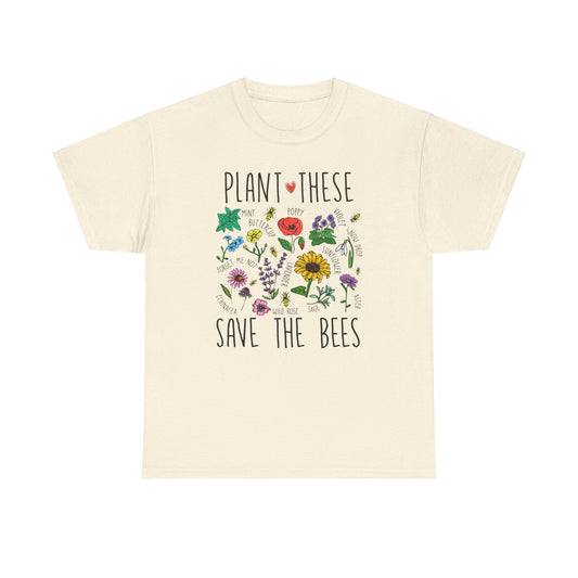 Plant These Save The Bess Unisex Heavy Cotton Tee