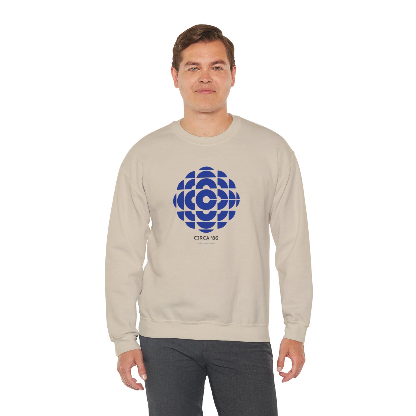 CBC 1986 Retro Logo Unisex Heavy Blend™ Crewneck Sweatshirt