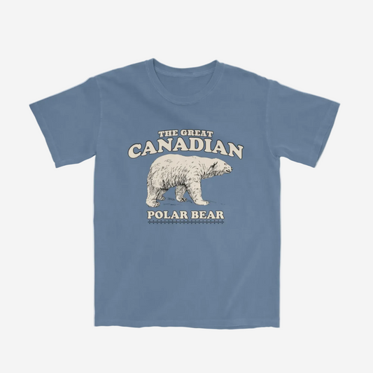 Canada Polar Bear Garment Dyed Tee