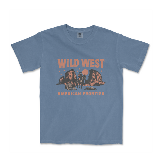 Wild West Unisex Garment-Dyed T-shirt