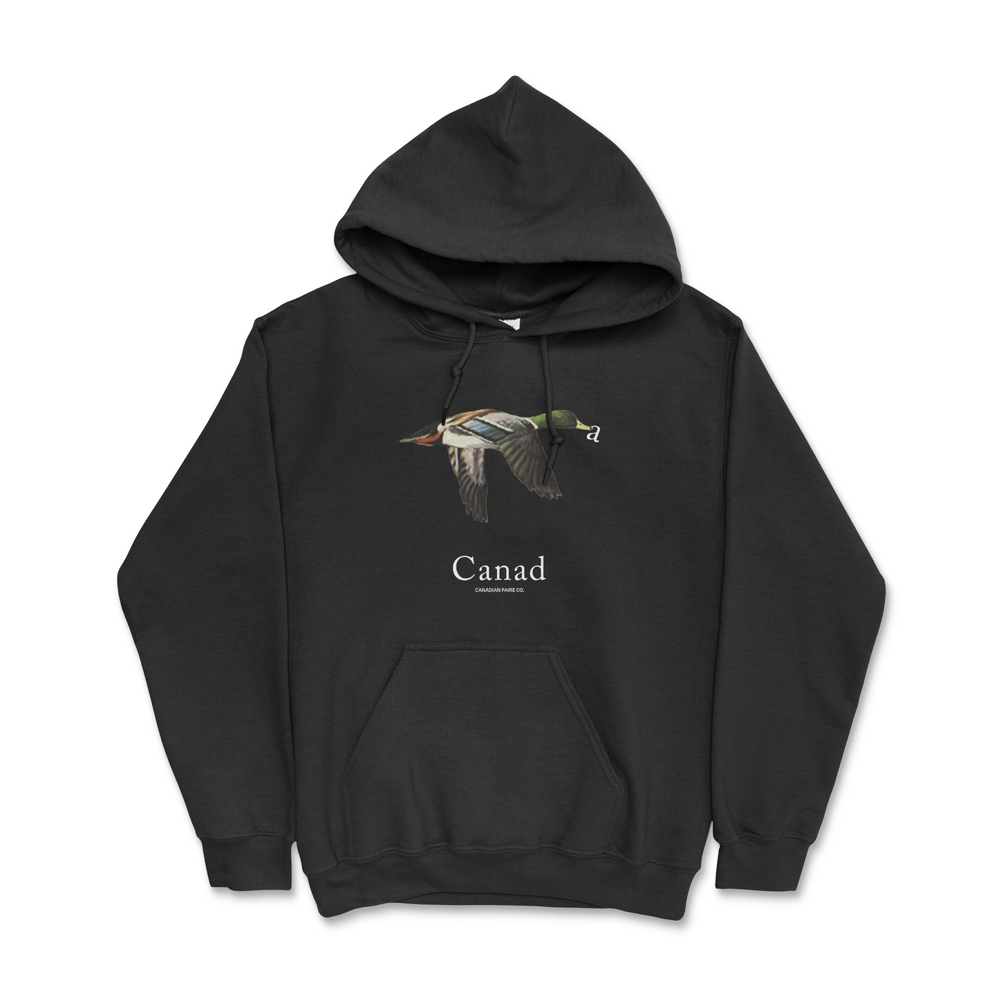 Canada Flying Duck Hoodie Wildlife Hoodie