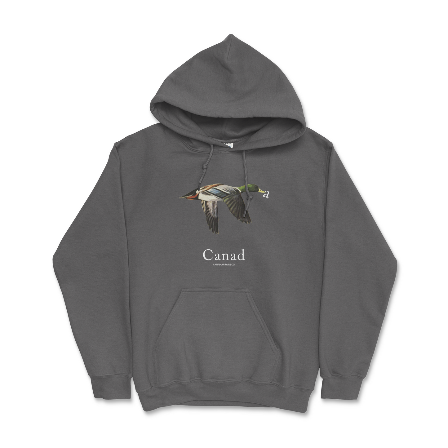 Canada Flying Duck Hoodie Wildlife Hoodie