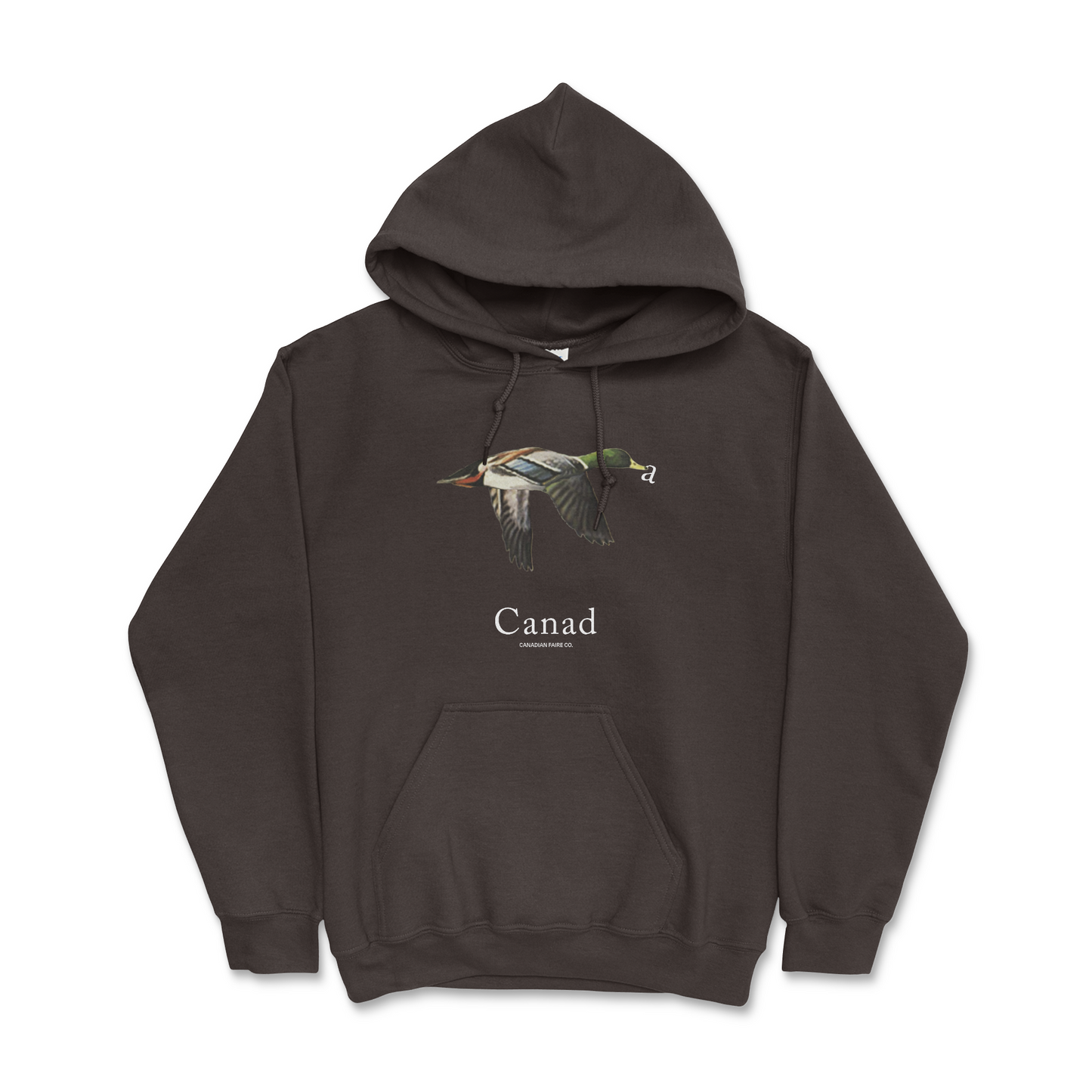 Canada Flying Duck Hoodie Wildlife Hoodie