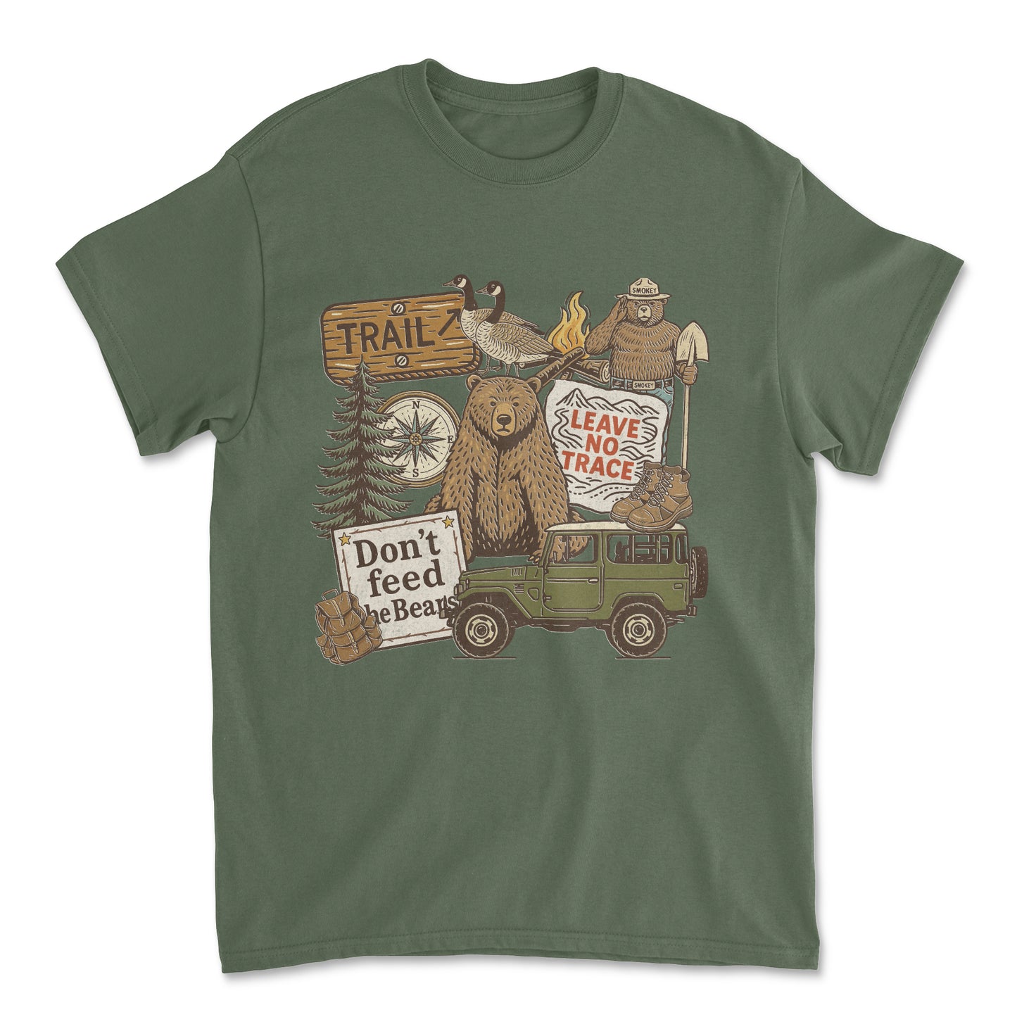 Don't Feed the Bears Nature T-Shirt