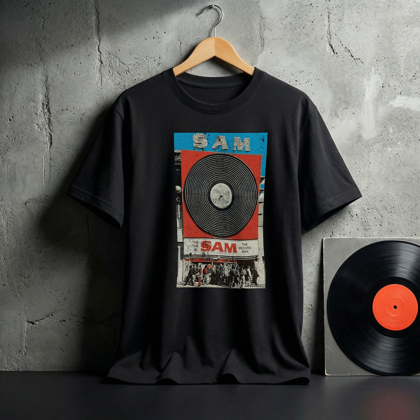 Sam The Record Man Made In Canada Tee